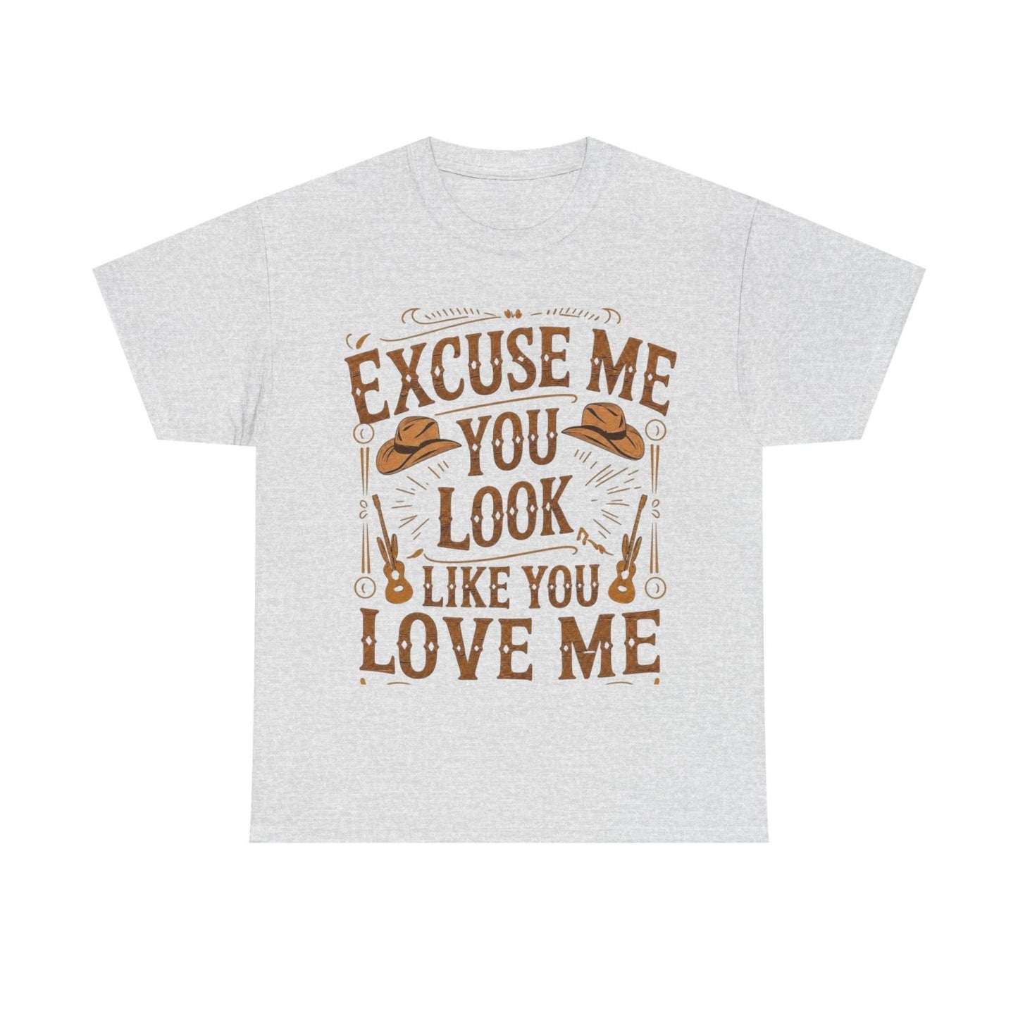 Excuse Me You Look Like You Love Me Graphic Tee-Printify - Solazura Boutique