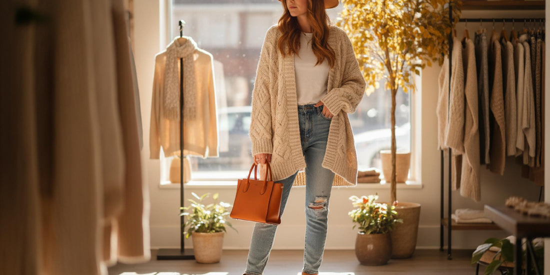 Cardigan Season: How to Layer Like a Boutique Pro - Solazura Boutique