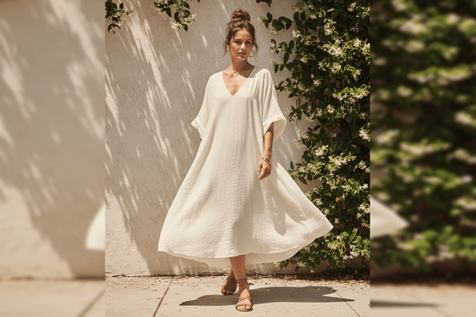 What to Wear on a Hot Summer Day: Stay Cool in Crinkle Gauze & Linen - Solazura Boutique