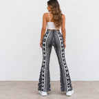 Women's Printed Flare Leggings