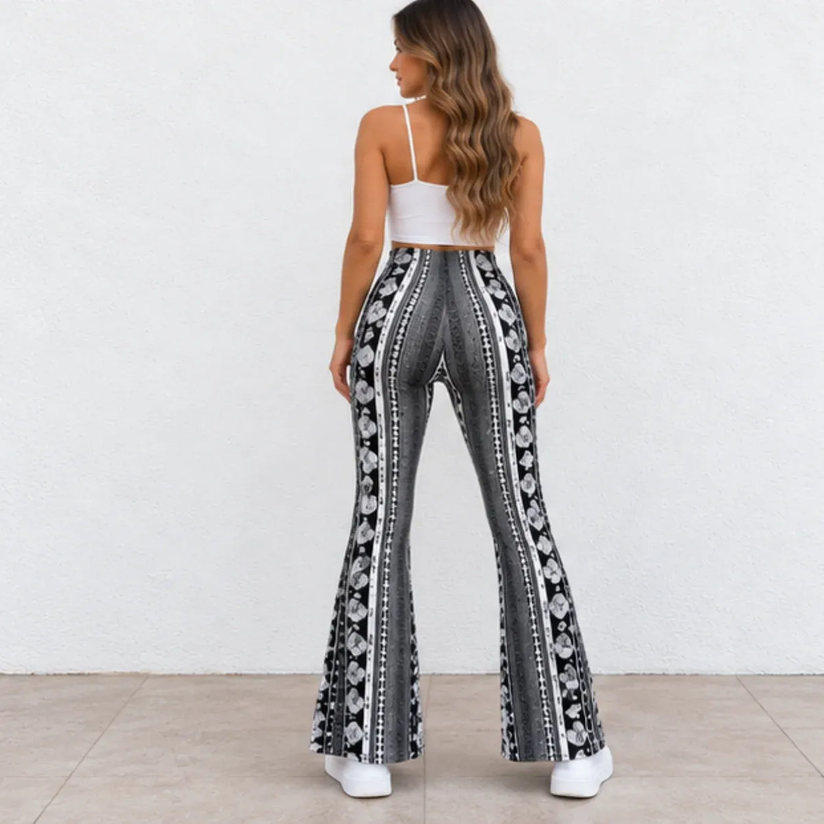 Women's Printed Flare Leggings