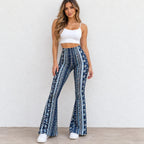 Women's Printed Flare Leggings