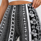 Women's Printed Flare Leggings