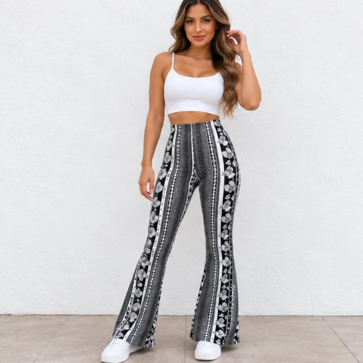 Women's Printed Flare Leggings