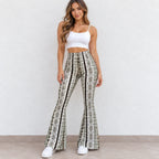 Women's Printed Flare Leggings