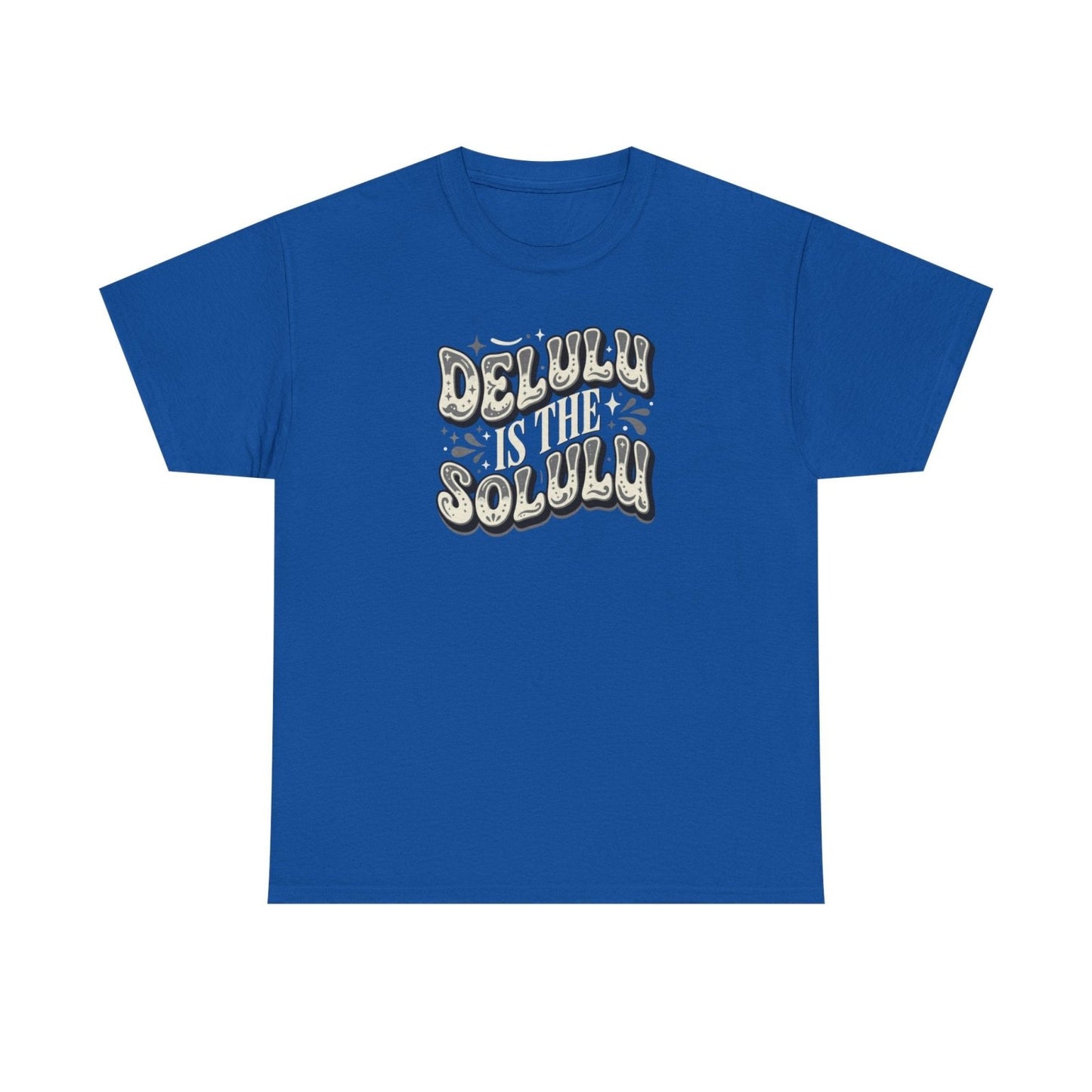 Delulu Is The Solulu Graphic Tee-Printify - Solazura Boutique