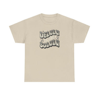 Delulu Is The Solulu Graphic Tee-Printify - Solazura Boutique