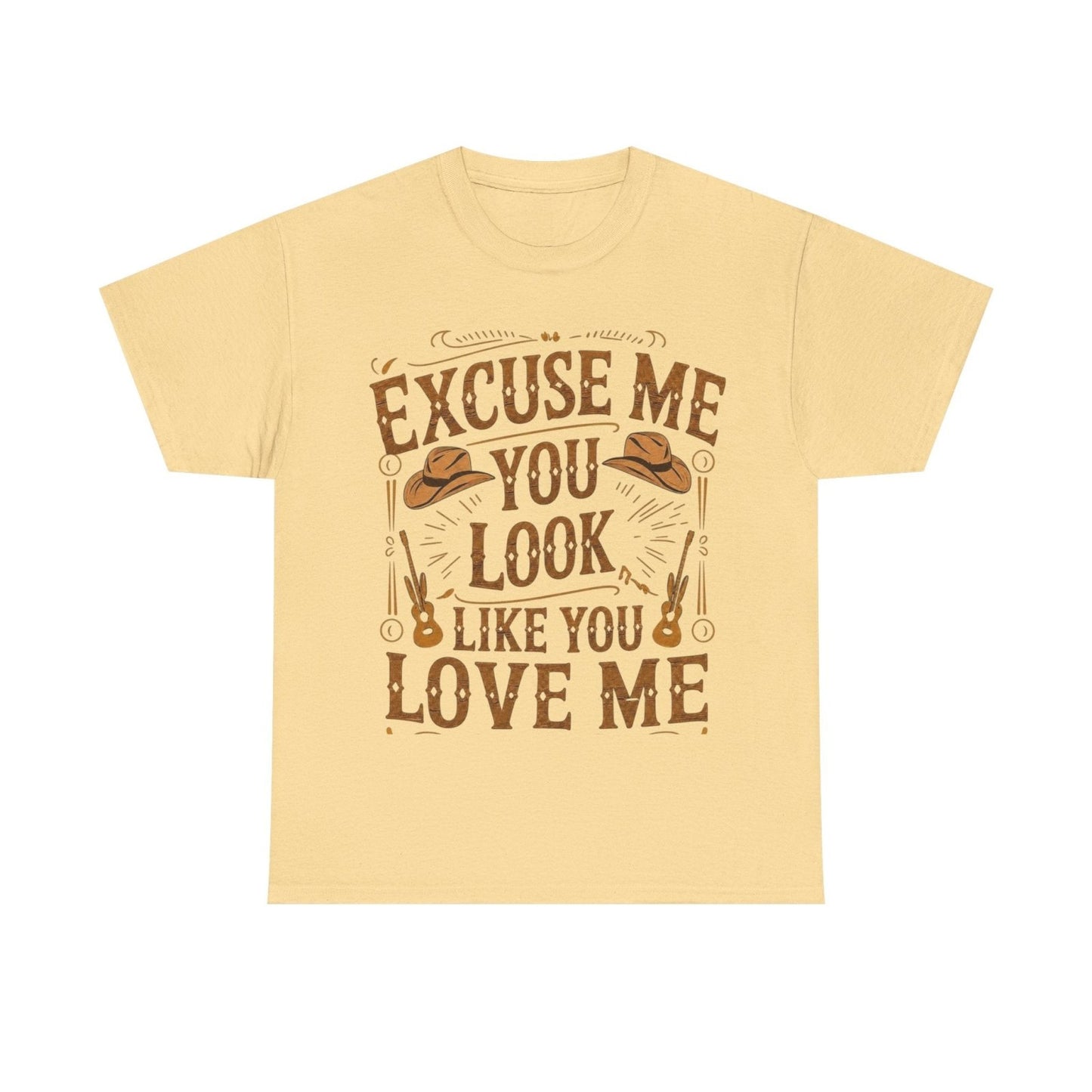 Excuse Me You Look Like You Love Me Graphic Tee-Printify - Solazura Boutique