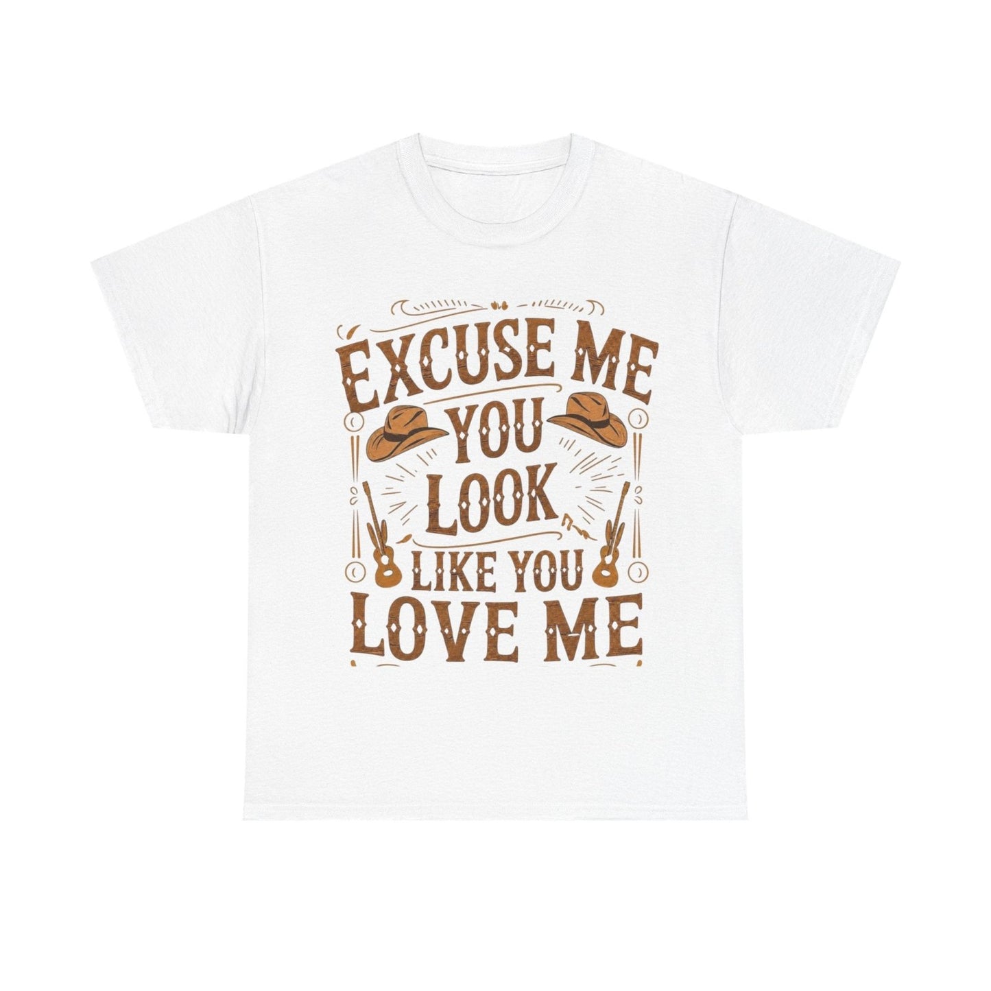 Excuse Me You Look Like You Love Me Graphic Tee-Printify - Solazura Boutique