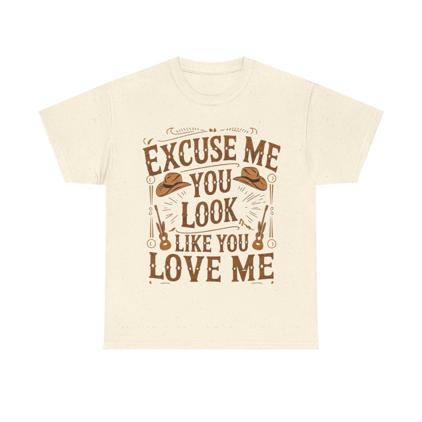 Excuse Me You Look Like You Love Me Graphic Tee-Printify - Solazura Boutique