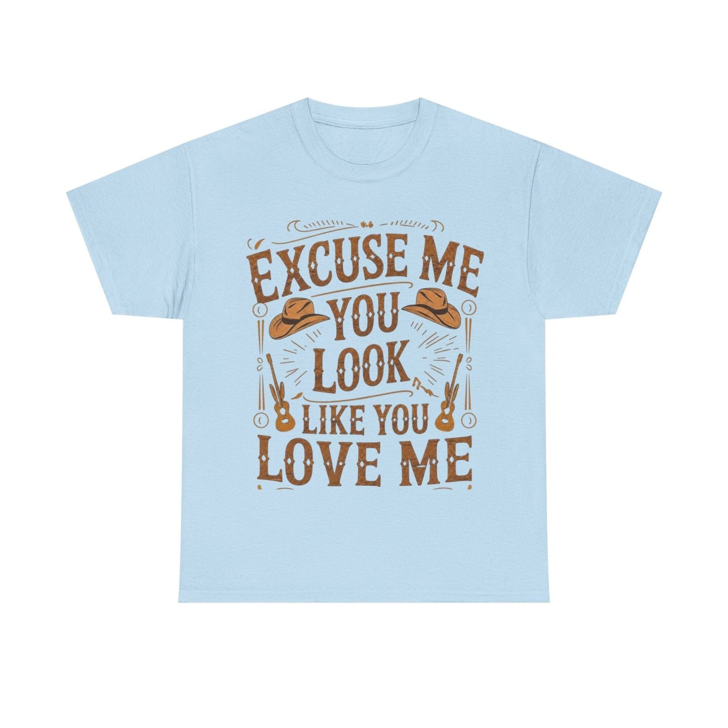 Excuse Me You Look Like You Love Me Graphic Tee-Printify - Solazura Boutique