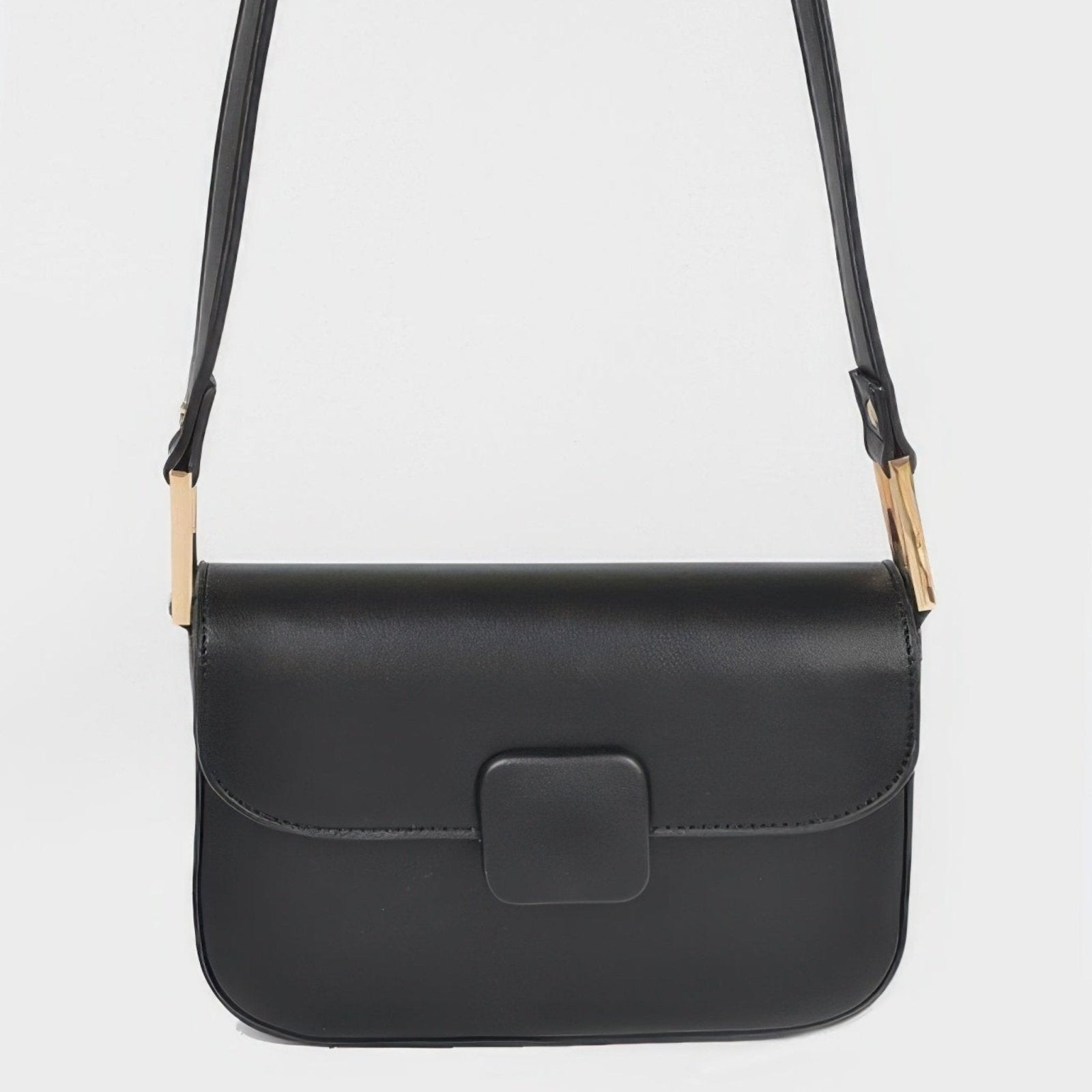 Faux Leather Shoulder Bag - 5 Colors-Solazura Boutique - Solazura Boutique