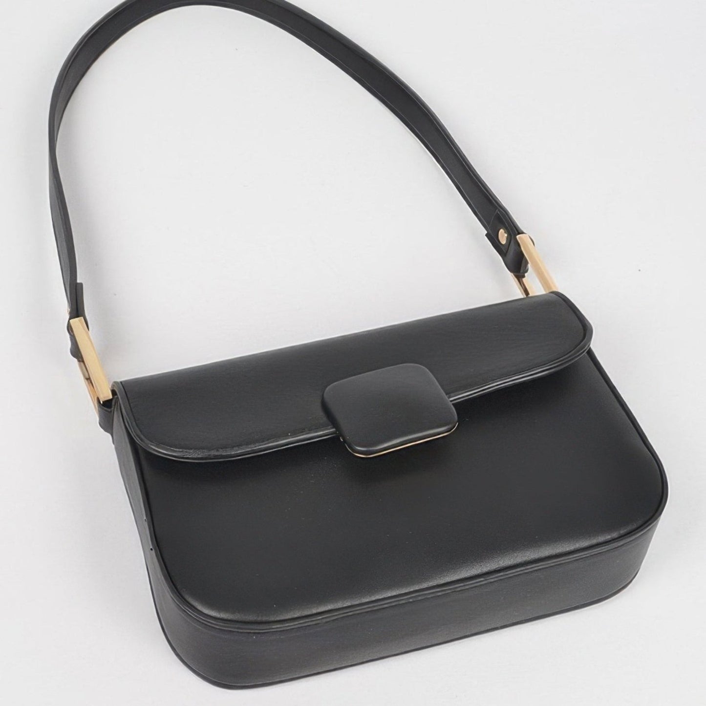 Faux Leather Shoulder Bag - 5 Colors-Solazura Boutique - Solazura Boutique