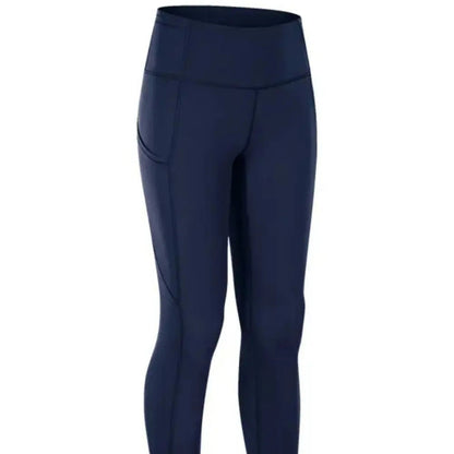 High-Rise Wide Waistband Sports Leggings-Trendsi - Solazura Boutique