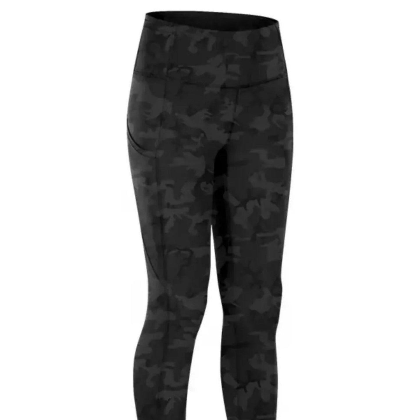 High-Rise Wide Waistband Sports Leggings-Trendsi - Solazura Boutique