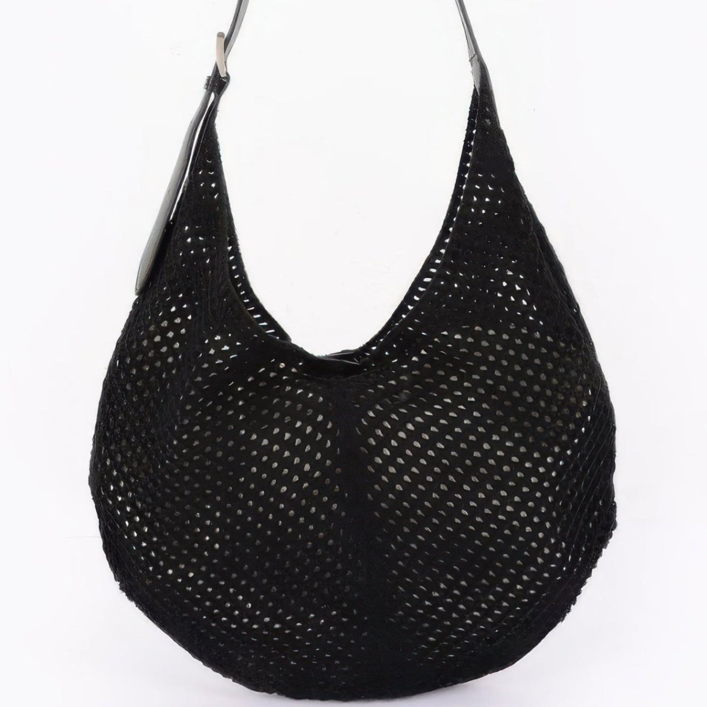 Mesh Crochet Shoulder With Pouch-Solazura Boutique - Solazura Boutique