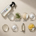 Rosemary and rice water hair spray ingredients including rosemary extract, rice extract, niacinamide, glycerin and panthenol