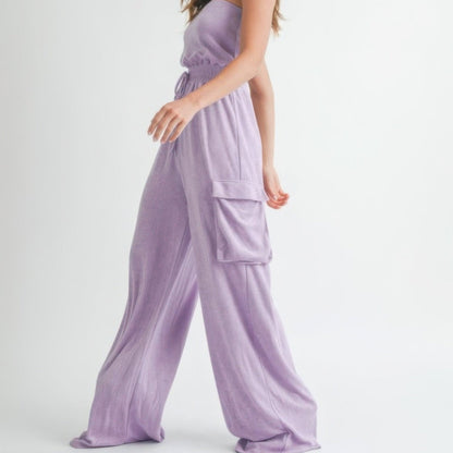 Tube Top Jumpsuit Romper-Solazura Boutique - Solazura Boutique